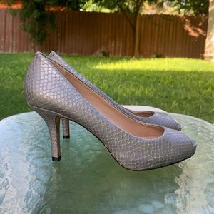 Vince Camuto Snakeskin Heels